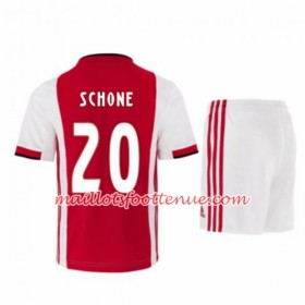 Maillot/Tenue Ajax Amsterdam Lasse Schöne 20 Enfant Domicile 2019/2020